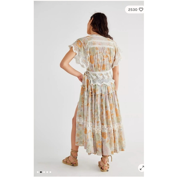 Free People| Fields Of Dreams Maxi Top - Picture 8 of 8